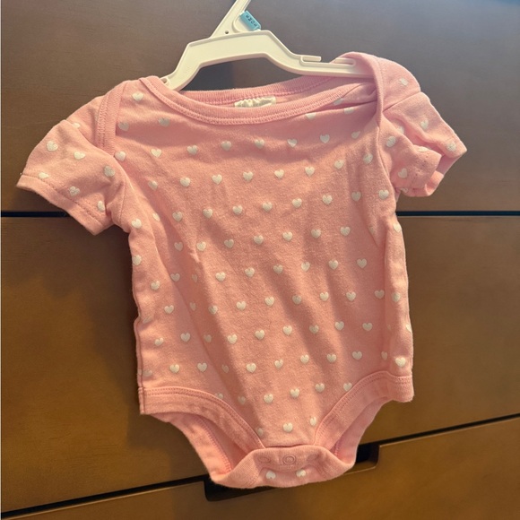 Signature Pink and White Bodysuit One Piece - Picture 2 of 4